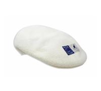 Kangol Bermuda 504 Flat Cap, White, X-Large