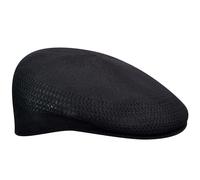 Kangol Tropic 504 Ventair Flat Cap hat Men´s (XL (60-61 cm) - Black)