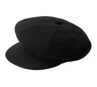 Kangol Wool Spitfire Flat Cap, Black, Large
