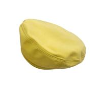 Beret Women's Summer Thin Edition British Retro Korean Japanese Trendy Painter's Bud Hat Jean Hats Women (Yellow, One Size)