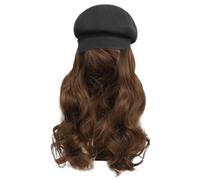 Berets Caps Newsies Hat Cabbie Hats Wigs Hair Extensions Long Hair For Cosplay Headpiece With Extensions Curly Outdoor Casual Wigs