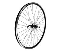 BERETTA CERCHI WHEEL 28 CTB REAR. BLACK THREADED C/BL HUB ON CUSHIONS