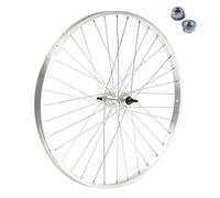 Beretta Front Wheel 26 x 1.75 cm for MTB City Bike Aluminium / Steel Fixing Nuts Included
