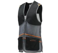 Beretta Full Mesh Shooting Vest - Black And Grey Skeet Shooting Vest