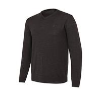 BERETTA MERINO V-NECK SWEATER Brown Bark