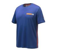 Beretta Stripe T-shirt Large Blue Excell - Hunting shirt breathable cotton for Men