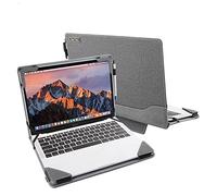 Berfea Cover Case Compatible with HP EliteBook 630 G10/ G9 13.3 inch Notebook PC Laptop Protective Case Notebook Sleeve PU Leather Hard Case Shell