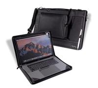Berfea Protective Case Cover 15.6" Compatible with Dell HP Lenovo ASUS ACER Samsung 15.6 inch Laptop Notebook Sleeve Stand Carry Hard Case Messenger Shoulder Handbag