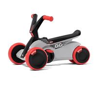 Berg 24.50.03.00 GO² 2-in-1 Slide Car | Ride-On and Balance Bike, Children's Ride-On Car with Fold-Out Pedals, Pedal Gokart, Children's Toy Suitable for Children Aged 10-30 Months (Red)