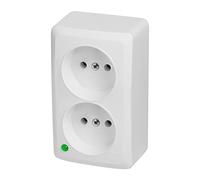 BERG 5902431694955 Double Socket n/t 2x2P 16A 3744-00 Electro-Plastic Topper