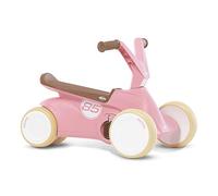 Berg GO² 2-in-1 Retro Pink Ride-On and Balance Bike, Children's Car with Fold-Out Pedals