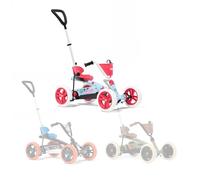 BERG Pedal Car Buzzy Bloom 2-in-1 incl. push bar | Pedal Go Kart, Ride On Toys for Boys and Girls, Go Kart, Toddler Ride on Toys, Outdoor Toys, Beats Every Tricycle, Adaptable to Body Lenght, Go Cart for Ages 2-5 Years