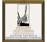 Berg: Three Pieces, Op.6/Schreker: Chamber Symphony