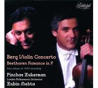 BERG / ZUKERMAN,PINCHAS / MEHTA,ZUBIN LPO - VLN CON / ROMANCE (2 CD)