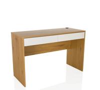 BERGA | 120×50 - Office Desk White/Oak