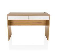 BERGA | 120x50 - Office Desk White/Oak