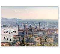 Bergamo in The Fall, Fridge Magnet