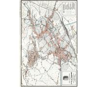 Bergamo Italy Map Journal: Vintage Map Notebook