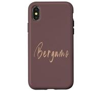 Bergamo Italy Vintage elegant design Case for iPhone X/XS