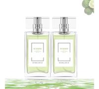 Bergamot Signature Perfume, Signature Summer Perfume with Bergamot Extract, Bergamot Jasmine Grapefruit Fragrance Women, Summer Eau de Parfum, Fresh Lemon Tone (2P)