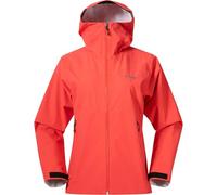 Bergans Women's Essentials 2.5L Shell Rain Jacket, Peachy Red, M
