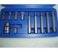 BERGEN 11pc 1/2"dr RIBE SOCKETS BIT SET B1227