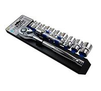 BERGEN 12PC 1/2 DR METRIC SOCKET SET 10 - 24MM B1254