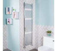 Bergen 1800 x 500mm Straight Chrome Heated Towel Rail