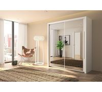 Bergen 2 Door Sliding Wardrobe 2 Door Sliding White Oak