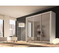 Bergen 3 Door Sliding Wardrobe 3 Door Sliding White Oak