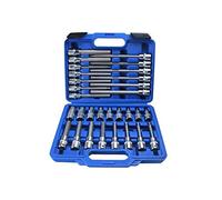 BERGEN 30pc 1/2"Dr HEX Allen Key Bit Socket Set Hexagon B1107