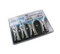 BERGEN 4Pc Welding Mini Vice Locking C Clamps & Pliers Mole Grips B1796