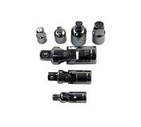 Bergen 7 Piece Universal Joint & Socket Wrench Adaptor Set 1258