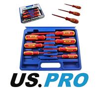 US PRO 7pc Insulated Electricians Screwdriver Set 1606