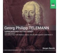 BERGEN BAROKK - TELEMANN - HARMONISCHER VOL 8 - CD - Q4z