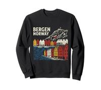 Bergen Norway Travel Souvenir City Gift Sweatshirt