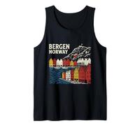 Bergen Norway Travel Souvenir City Gift Tank Top