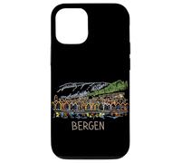 Bergen Norway Travel Souvenir Historic City Landmark Gift Case for iPhone 12/12 Pro