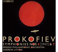 Bergen Po/Litton - Prokofiev:Symphonies Nos 4/7