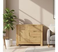 Bergen Small Sideboard - 1 Door - Oak - 98.5cm