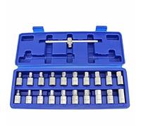 BERGEN US PRO 21pc 3/8 DR MASTER DRAIN PLUG KEY SET B3007