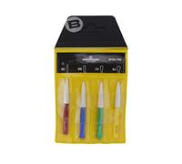 Bergeon 30102-P04 Assortment of 4 Oilers Watchmaker Tool Set, Multicolor, Modern