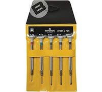 BERGEON 5 Pieces Phillips Screwdriver Set - Stainless Steel - Ergonomic - Swiss Made