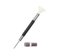 Bergeon 55-681 6899-AT-060 Stainless Steel Ergonomic 0.6mm Screwdriver with Spare Blades Watch Repair Kit