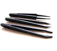 Bergeon 6751 Carbon Fiber Watch Tweezers Set of 3