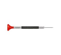 Bergeon 6899 Screwdriver, Ergonomic, Stainless Steel and Delrin Plastic, Rotating Octagonal Head, Watchmaker's Tool, Size: 1.0 mm, Colour: Black