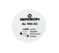 BERGEON 7055-SG Silicone Grease Box for gaskets and o-Rings Without Grease Inside, Watch Repair Tool, White