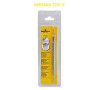 Bergeon 7767-S Watch Spring Bar Tool - Long Stainless Steel Handle with Replaceable Screw in Fine Strong Tool End