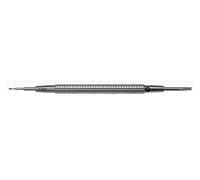 Bergeon 7767-SF Watch Spring Bar Tool - Long Stainless Steel Handle with Replaceable Screw In Fine Tool Ends(With 2 Different Sizes of Folks)