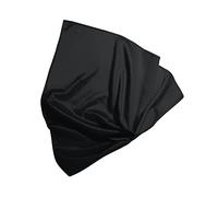 Bergeon 7850-N Microfibre Cleaning Cloth, 250 x 250 mm, Washable, Ideal for Cleaning and Polishing Glasses, Watches, Bracelets, Black, 250 x 250 mm